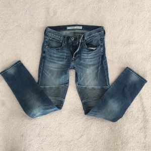 Express Skinny Moto Jeans